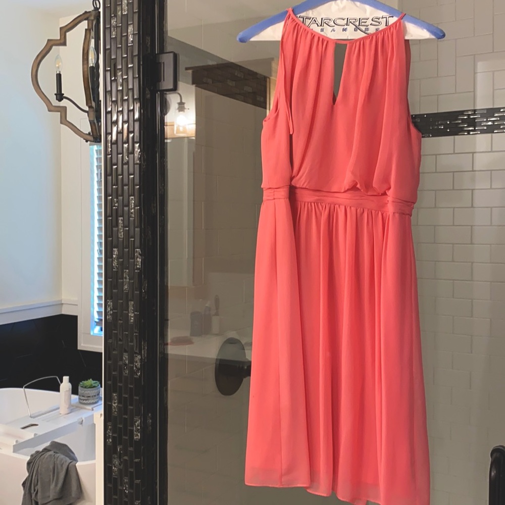 Pink semi formal dress